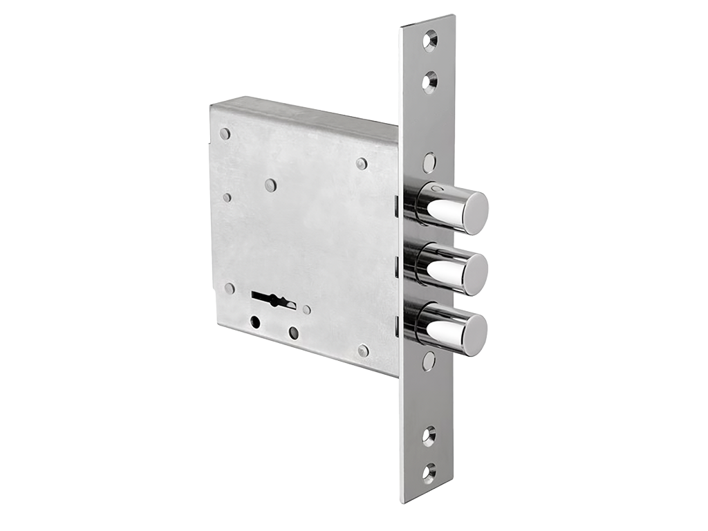 BORDER 3B8-8U/13 suwaldli qulfi, to'plamda 5 ta kalit bilan.